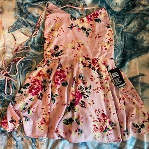 Express Romper (NWT) (NWOT) Light Purple/Floral Design